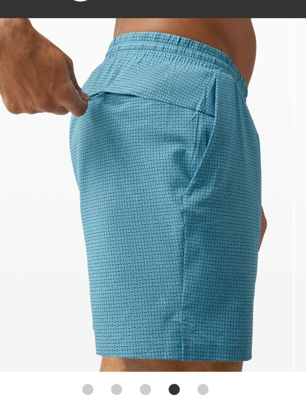 Lululemon Channel Cross Swim Short size medium sports athletic lined